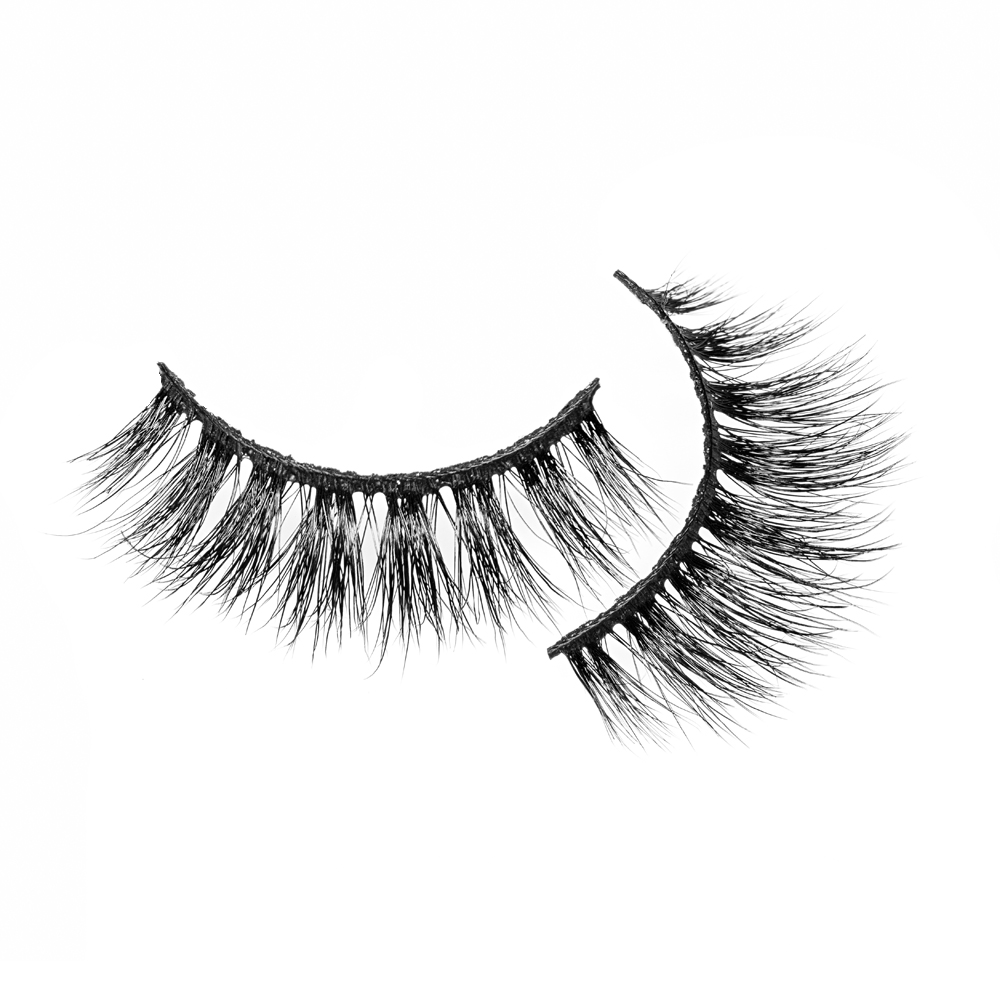Wholesale Private label 100% real mink handmade and Luxury reusable  natural soft 5d mink lashes XJ40